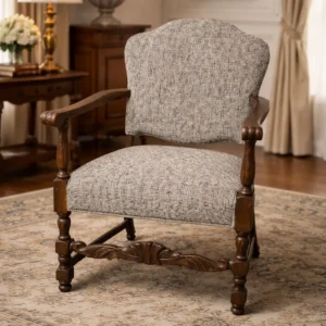 Carved arm chair